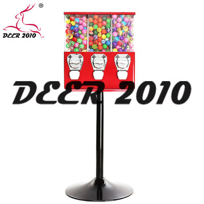 덩어리 캔디 바퀴와 방수 자외선 보호가 있는 덩어리 캔디 바구니 판매 기계