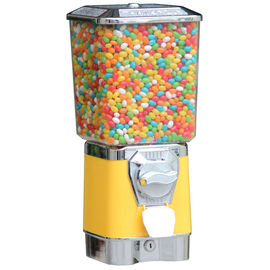 6 Coins 45CM 25 Cent Gumball Vending Machine For Supermarket